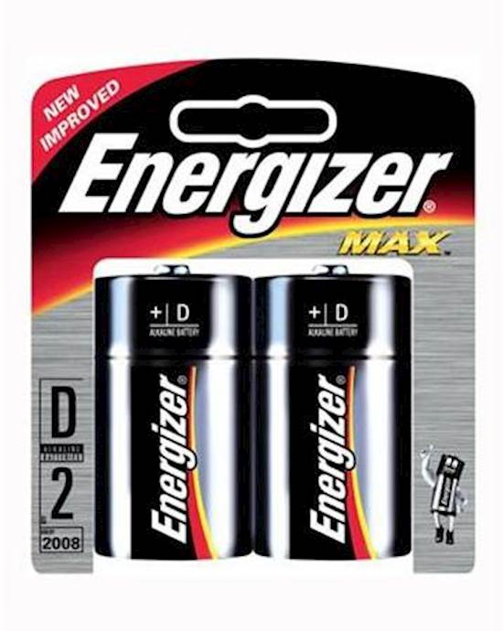 Energizer Max D 2pk