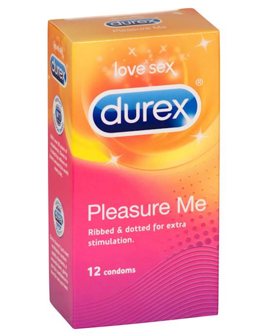 Durex Pleasure Me Condoms 12pk