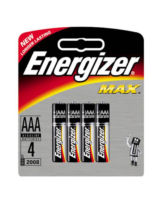 Energizer Max Aaa 4 Pack
