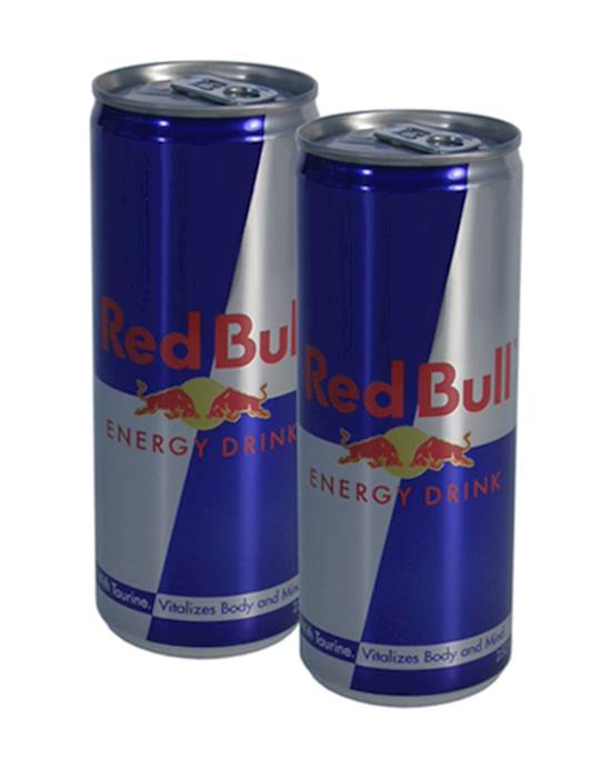 His & Her Red Bull