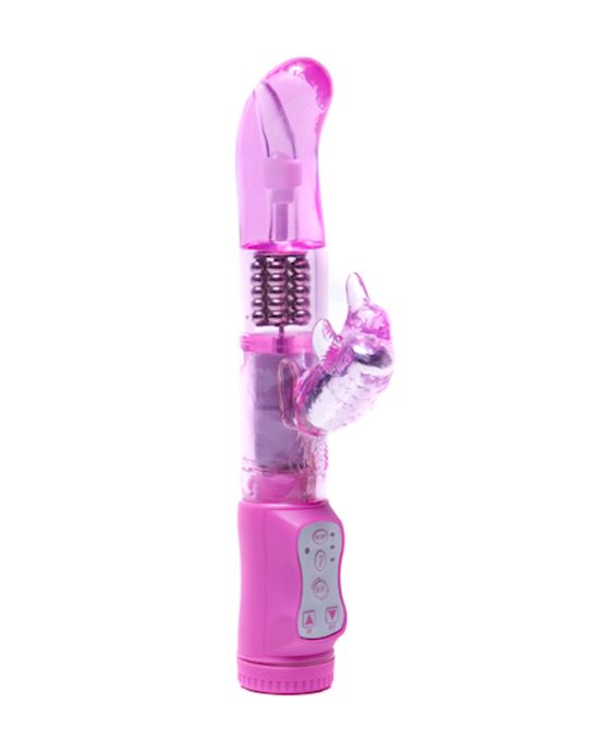adulttoymegastore.com.au | Amore Hummer G-spot Rabbit Vibrator - Pink - One Size
