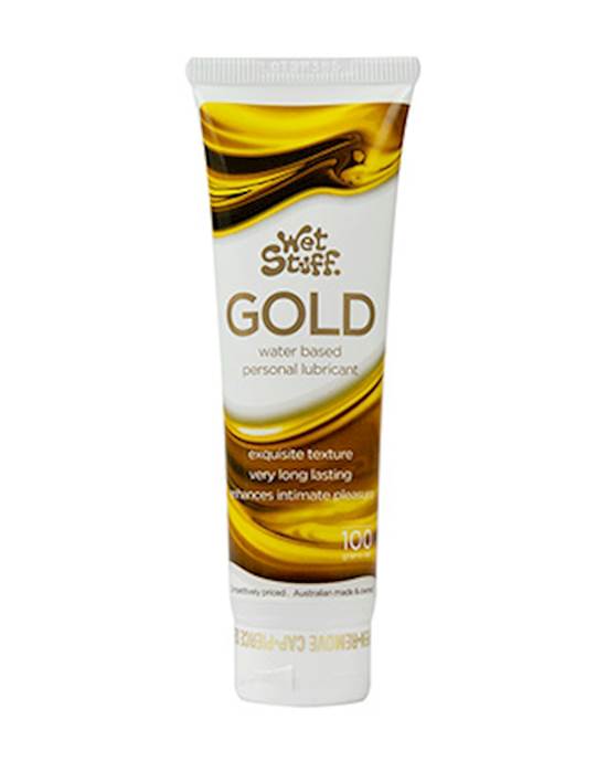 Wet Stuff Gold Waterbased Lubricant 100g