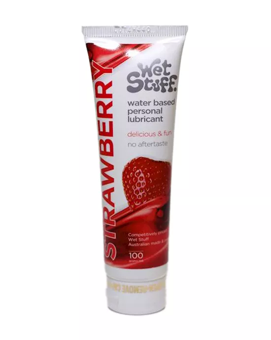 Wet Stuff Waterbased Lubricant  Strawberry