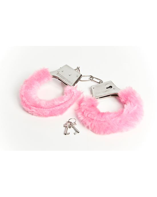 Pink Love Cuffs Hand Cuffs