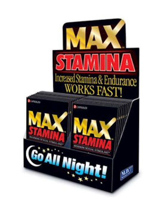 Max Stamina Maximum Sexual Stimulant 1 Dose