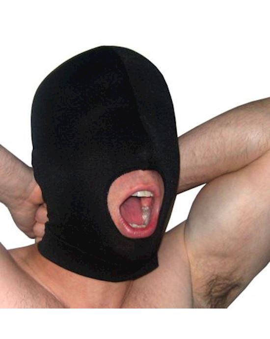 Premium Spandex Hood With Mouth Opening