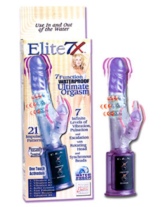 Elite 7x- 7 Function Waterproof Ultimate Orgasm