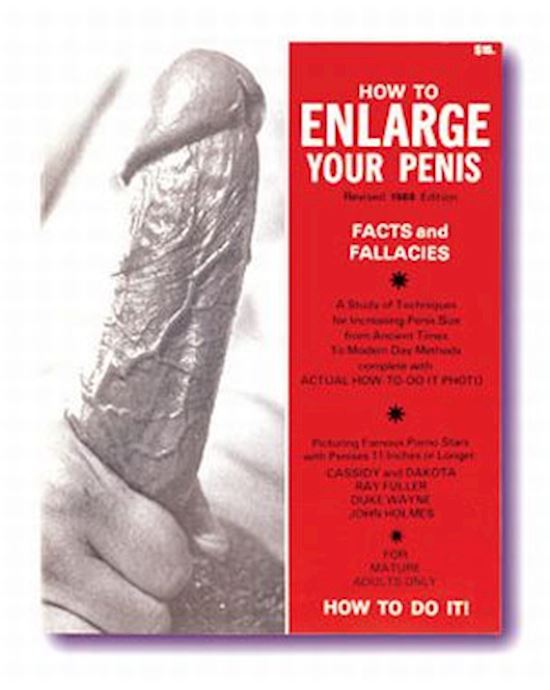 How To Enlarge Your Penis Book