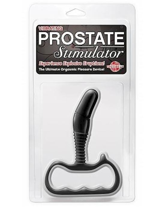 Vibrating Prostate Stimulator Black