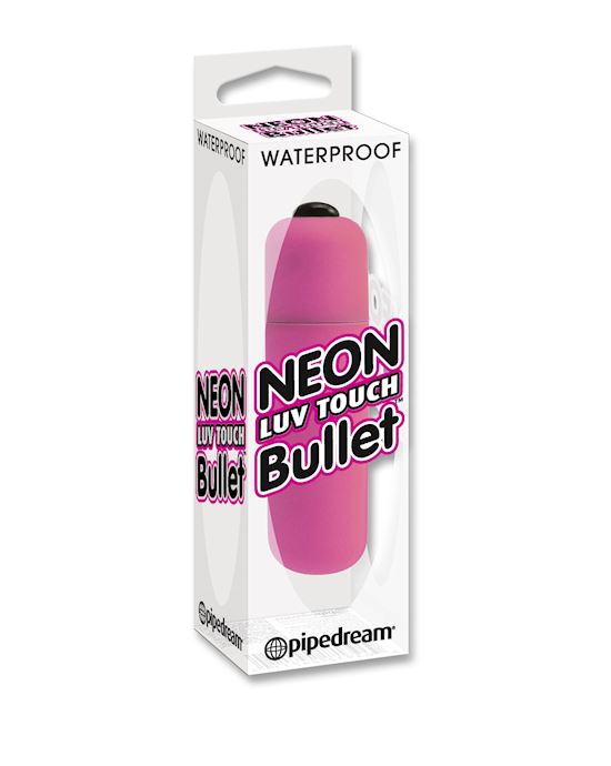 Neon Luv Touch Vibrating Bullet