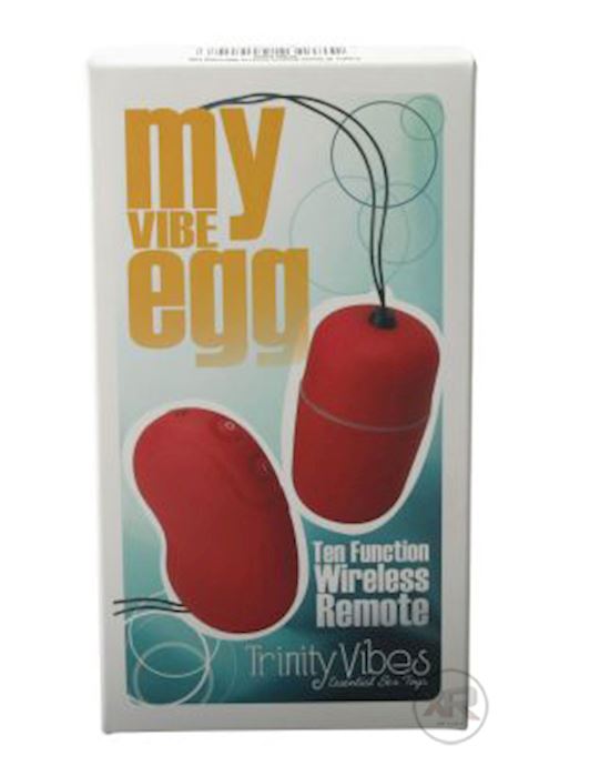 Trinity 10 Speed Red Remote Egg