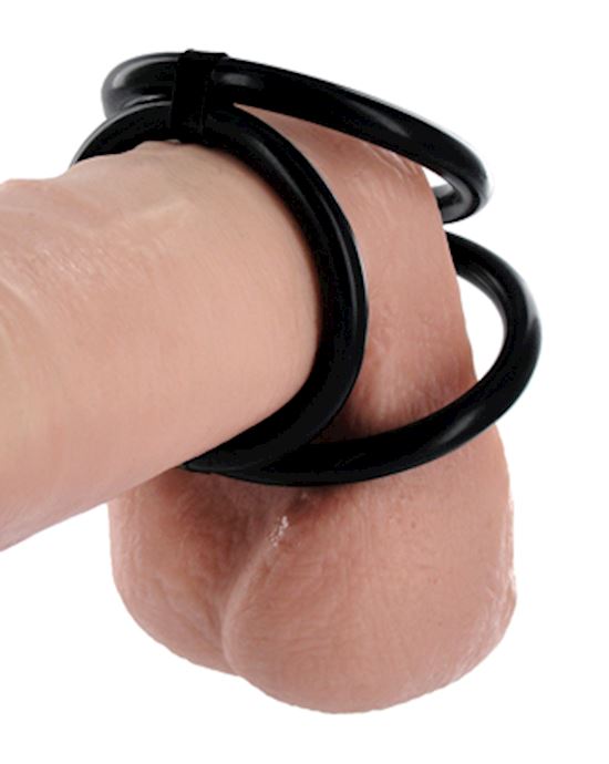 Easy Release Tri Cock and Ball Ring