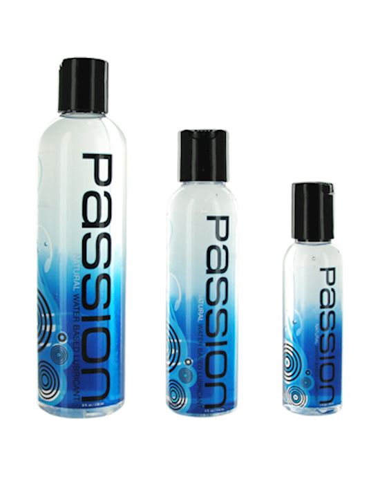 Passion Natural WaterBased Lubricant 4 oz