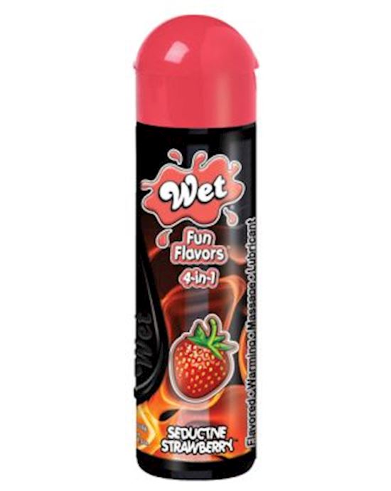 Wet Fun Flavors 4n1 Seductive Strawberry