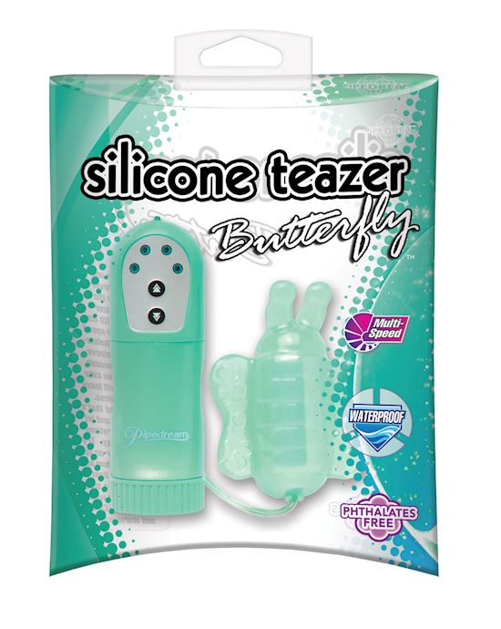 Silicone Teazer Blue Butterfly