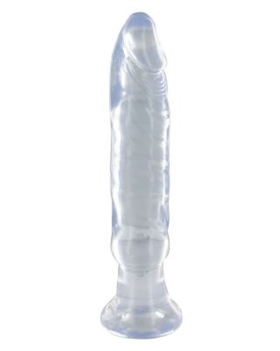 Crystal Jellie Anal Starter 6-inch Clear