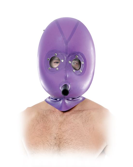 Inflatable Latex Gas Mask