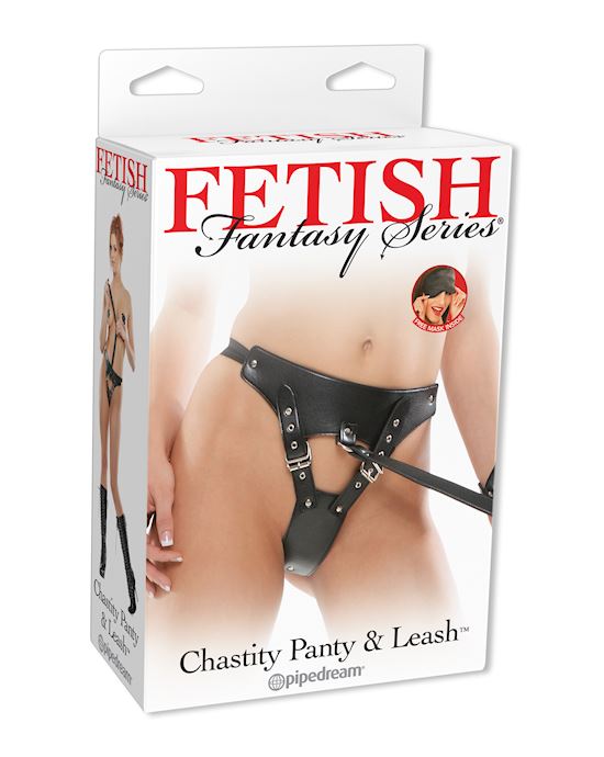 Fetish Fantasy Series Chastity Panty & Leash