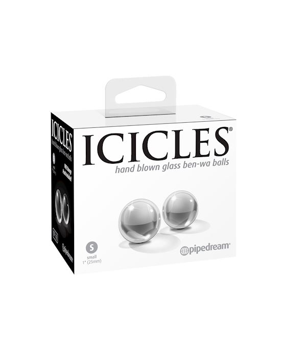 Icicles No41 Small Glass Ben-wa Balls