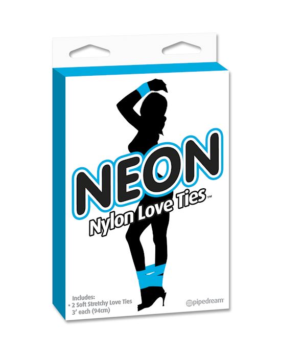 Neon Love Ties