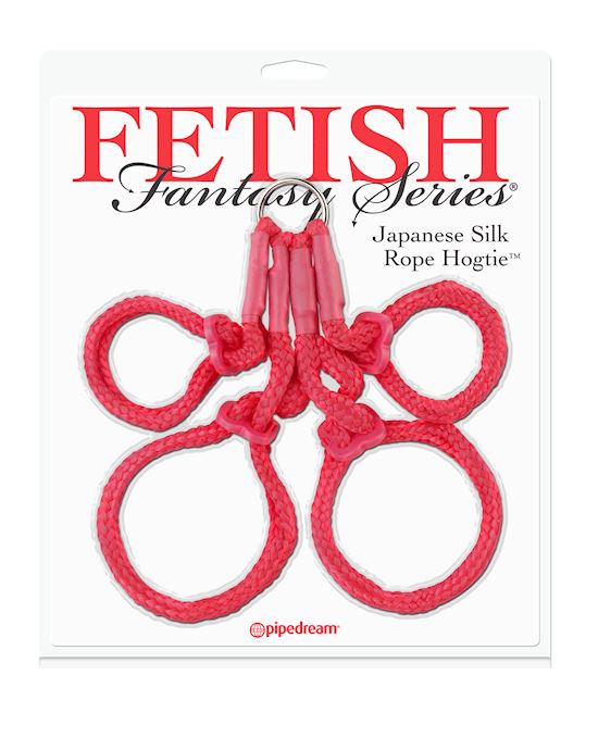 Fetish Fantasy Series Japanese Silk Rope Hogtie
