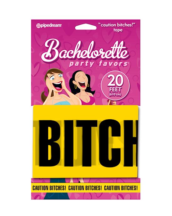 Bachelorette Party Favors Caution Bitches Tape