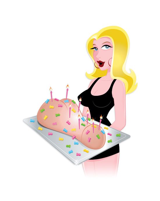 Bachelorette Party Favors Pecker Cake Kit