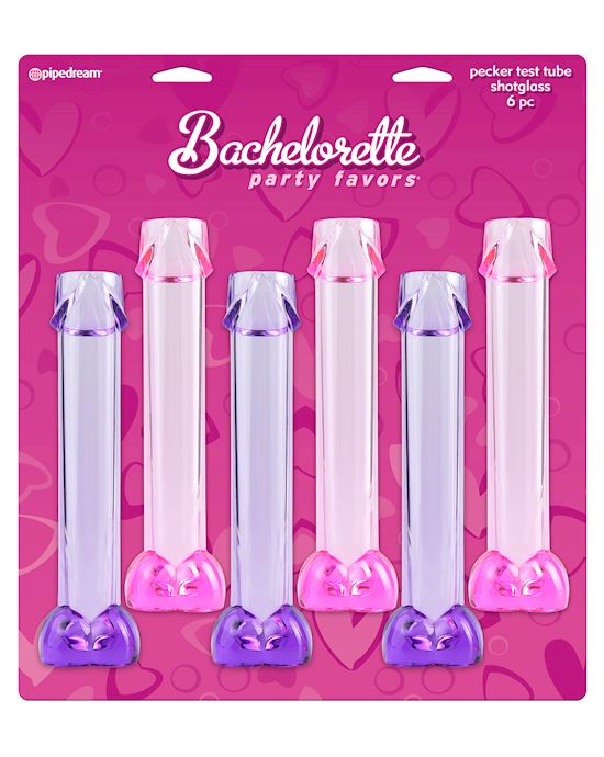 Bachelorette Party Favors Pecker Test Tube Shotglass
