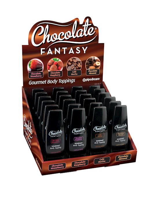 Chocolate Fantasy Gourmet Body Toppings Assorted