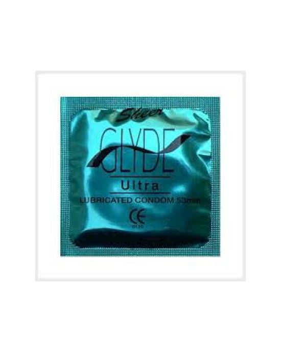 Glyde Ultra Sheer Condoms Natural 10 Pack