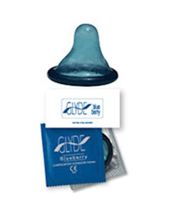 Glyde Ultra Blue Blueberry 100 Bulk Pack