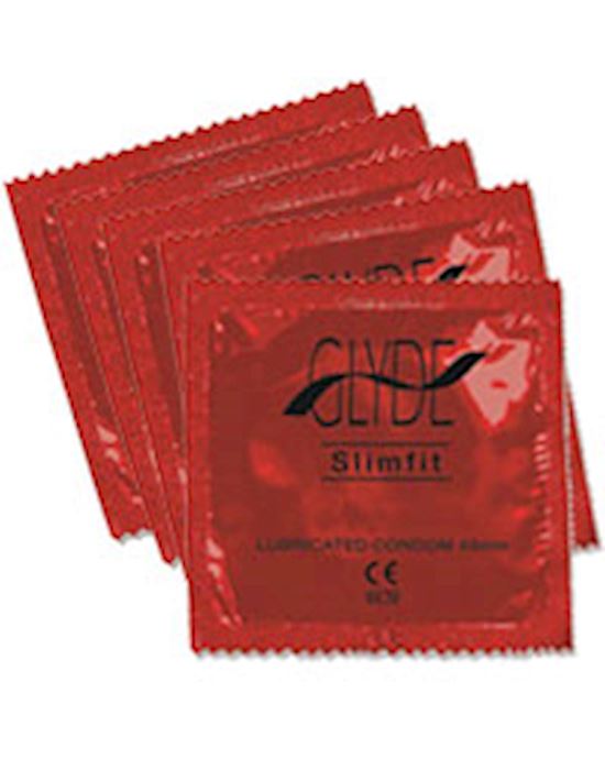Glyde Slimfit Condom Natural 10 Pack