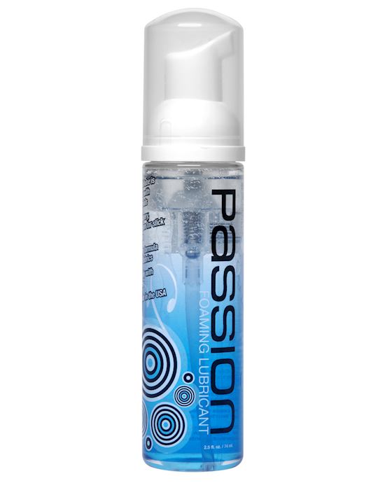 Passion Natural Water-based Foaming Lubricant- 2.5 Oz