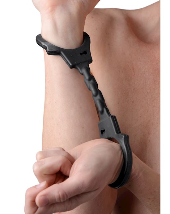 Silicone Bondage Handcuffs