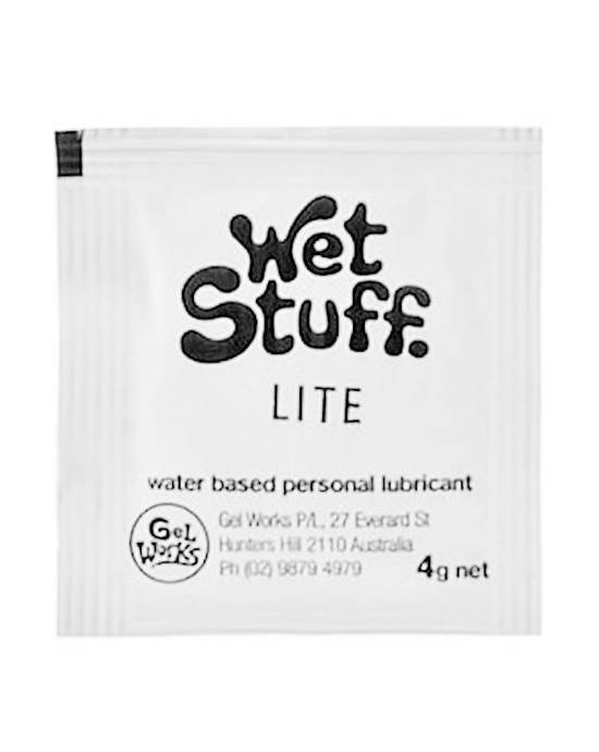 wet stuff Lite 4g sachet