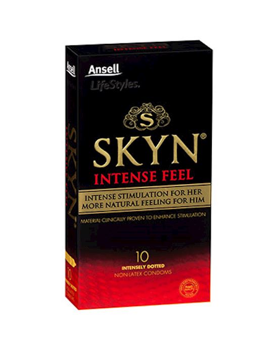 Ansell Skyn Intense Condom 10pk