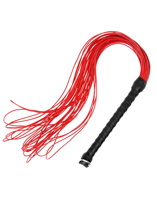 Looped Leather Cord Flogger