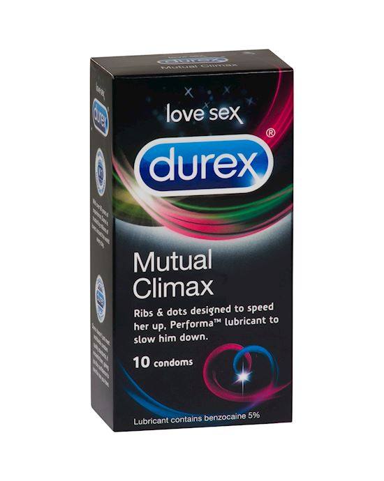 Durex Mutual Climax Condoms 10pk