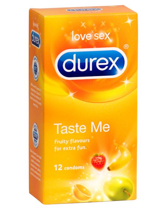 Durex Taste Me Condoms 12pk