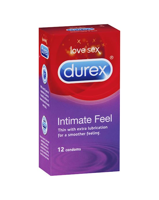 Durex Intimate Feel Condoms 12pk