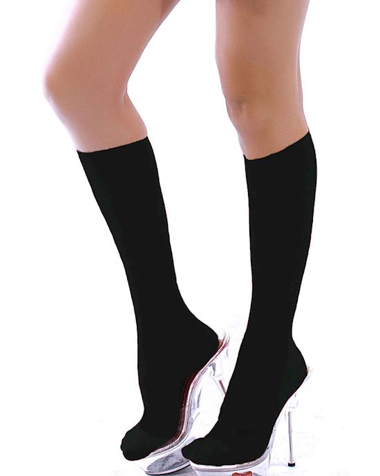 Black Knee Stockings