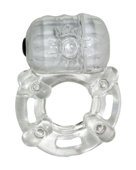The Macho Pulsating Erection Keeper Cock Ring