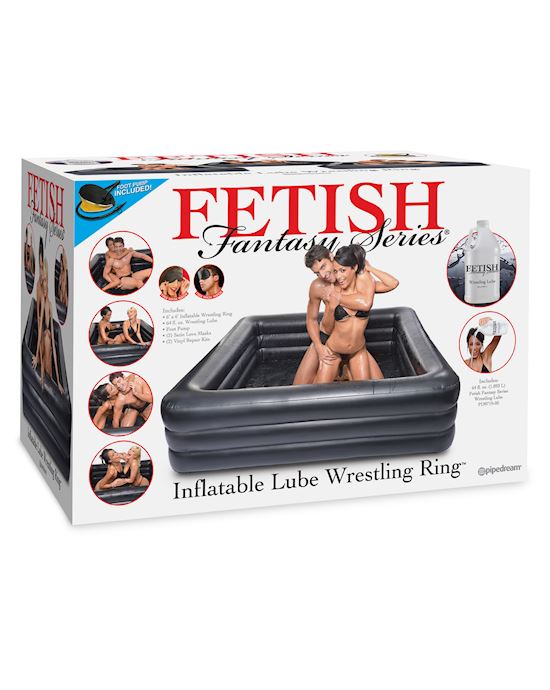 Fetish Fantasy Series Inflatable Lube Wrestling Ring