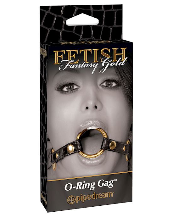 Fetish Fantasy Gold O-ring Gag