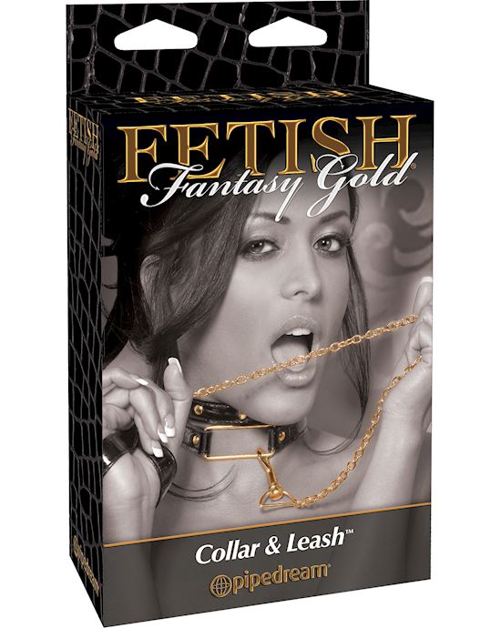 Fetish Fantasy Series Collar And Leash