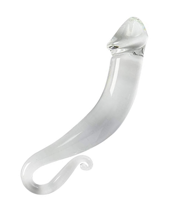 Dive Down Under Glass Anal Toy