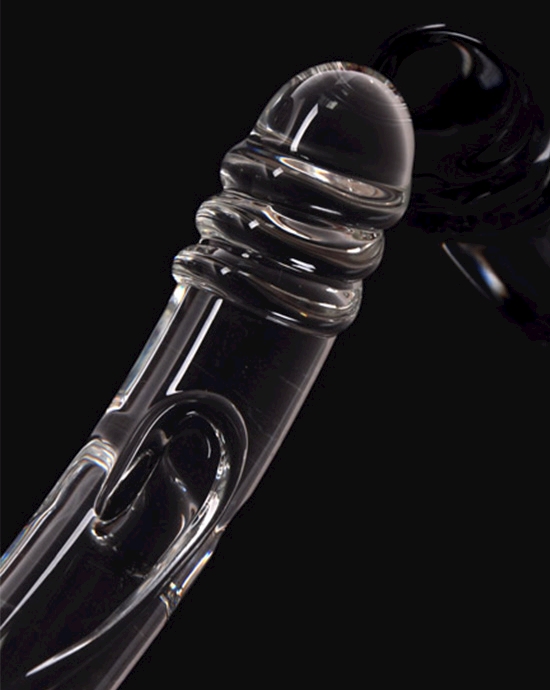 Stimulate Me Glass Anal Toy