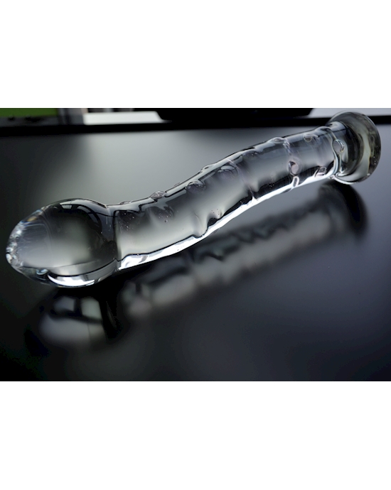 Curved Delight Glass Anal Toy