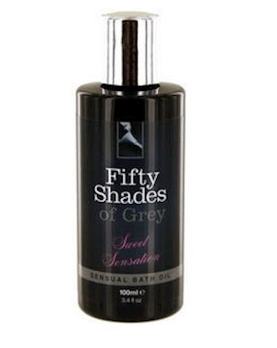 Fifty Shades Of Grey Sweet Sensation Sensual Bath Oil 100ml