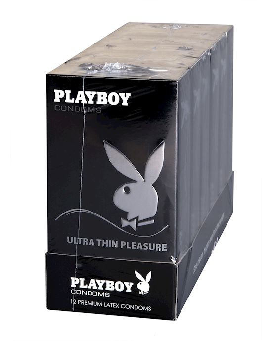 Playboy Ultra Thin 12 Pk Condoms